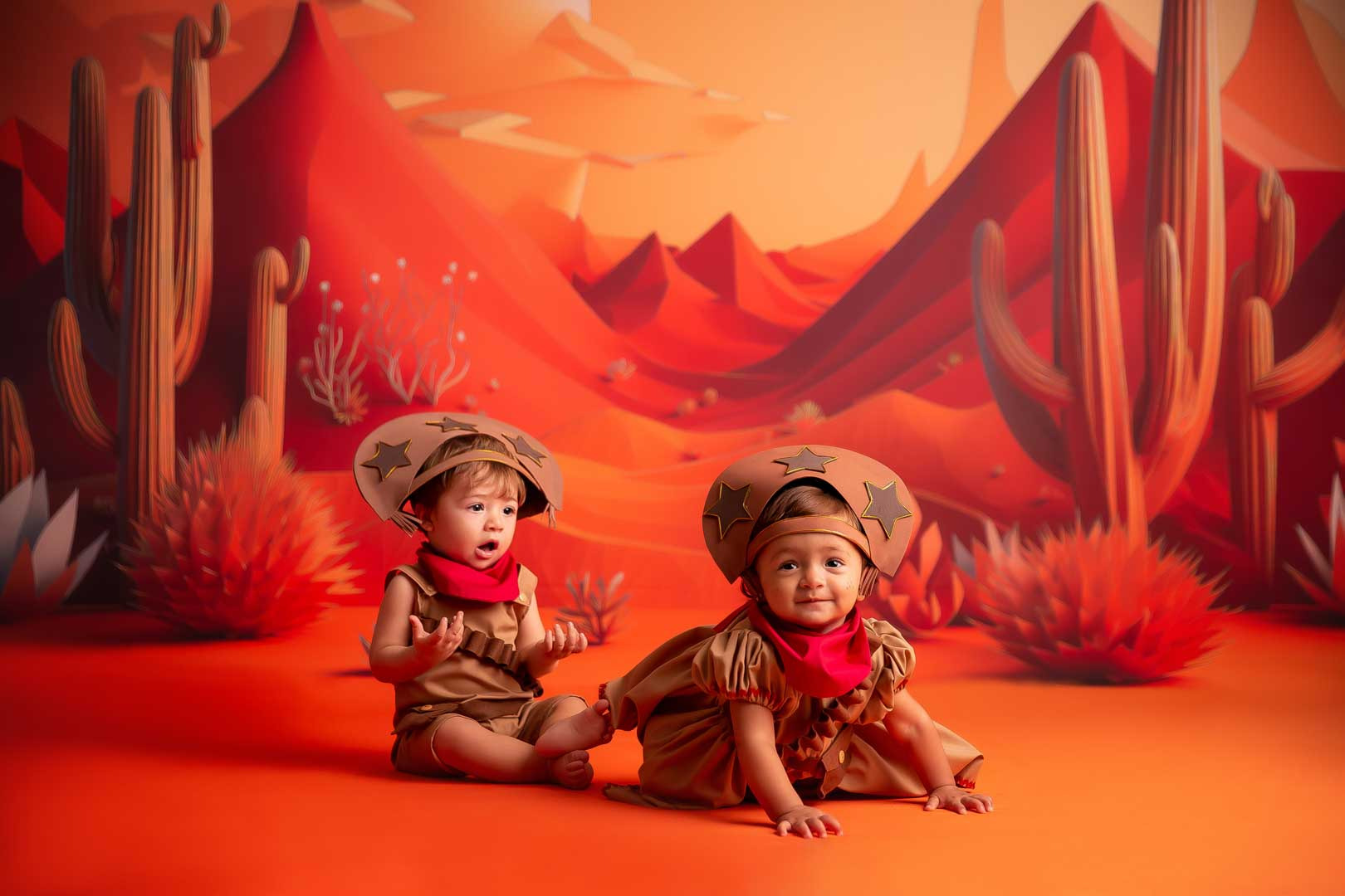 ensaio bebe festa junina maria bonita e lampiao