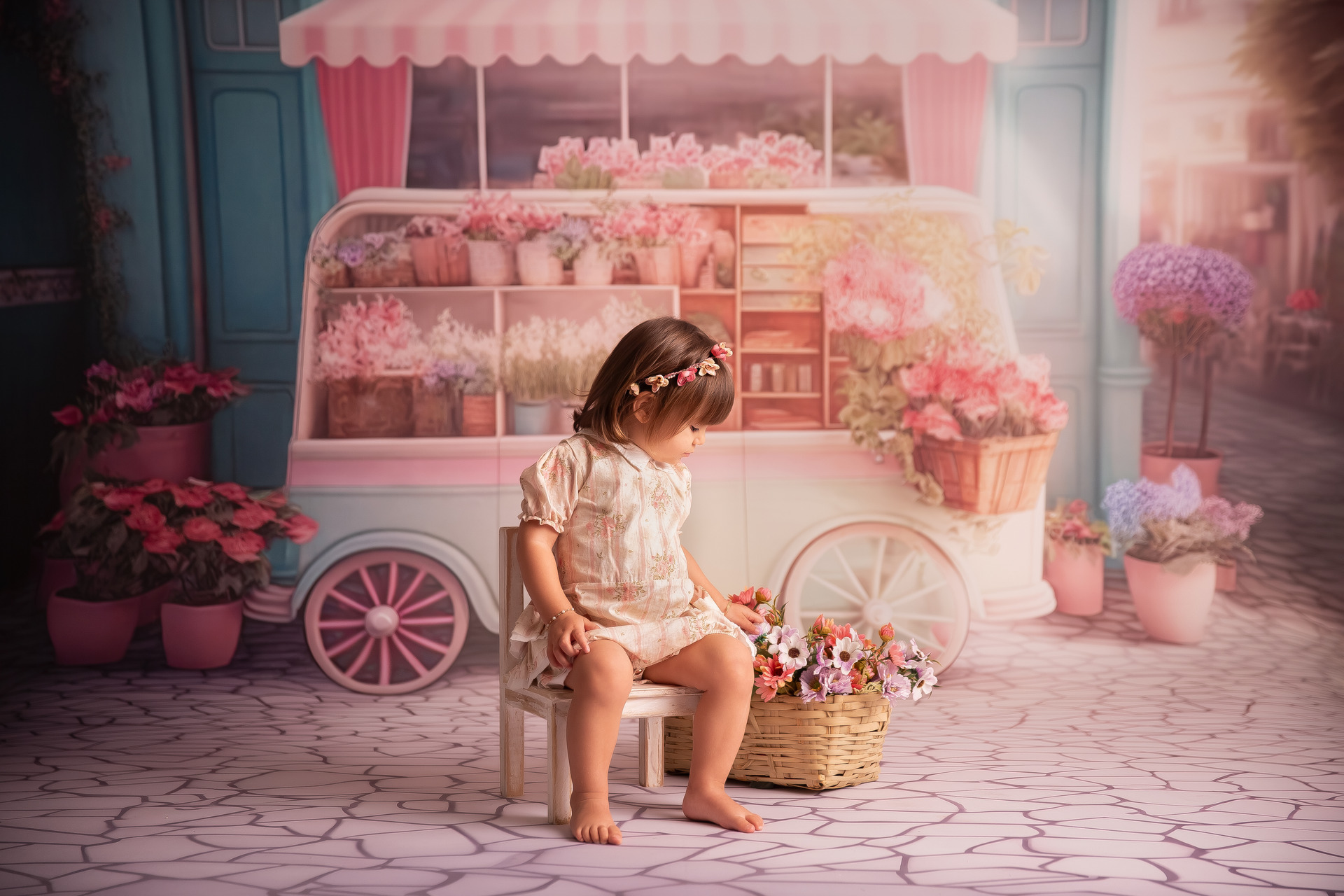 fotografia infantil halloween aboboras espantalho dia das crianças