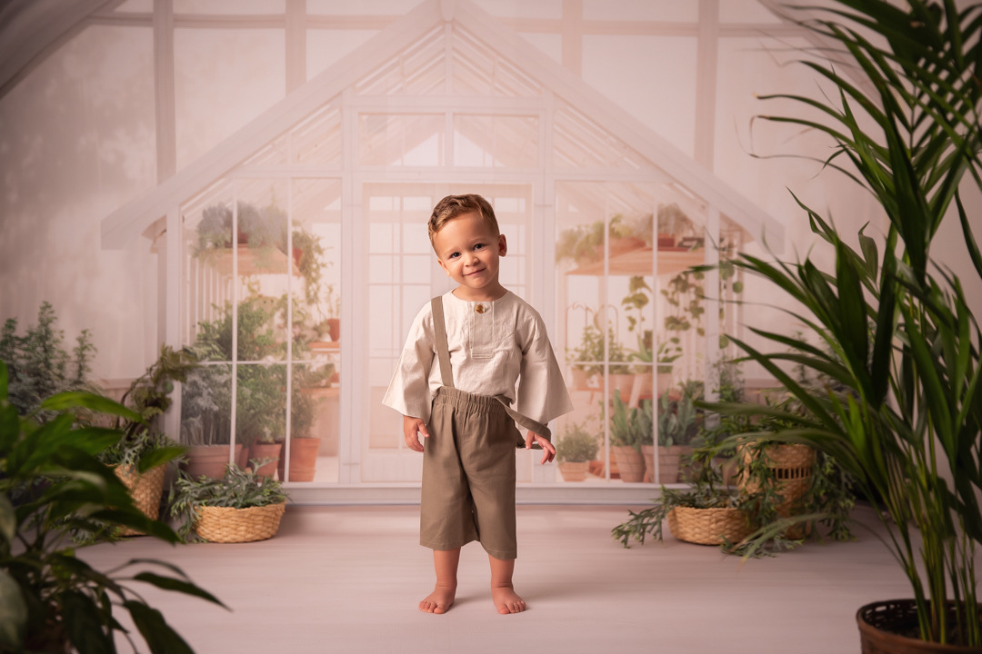 fotografia infantil halloween aboboras espantalho dia das crianças