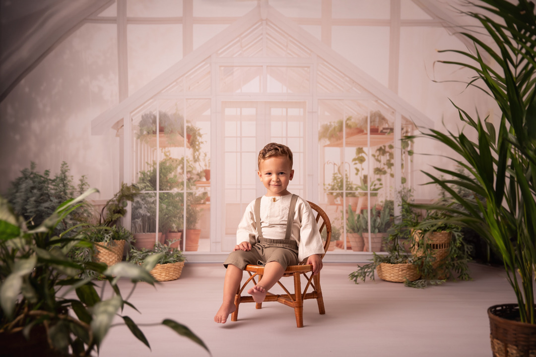 fotografia infantil halloween aboboras espantalho dia das crianças