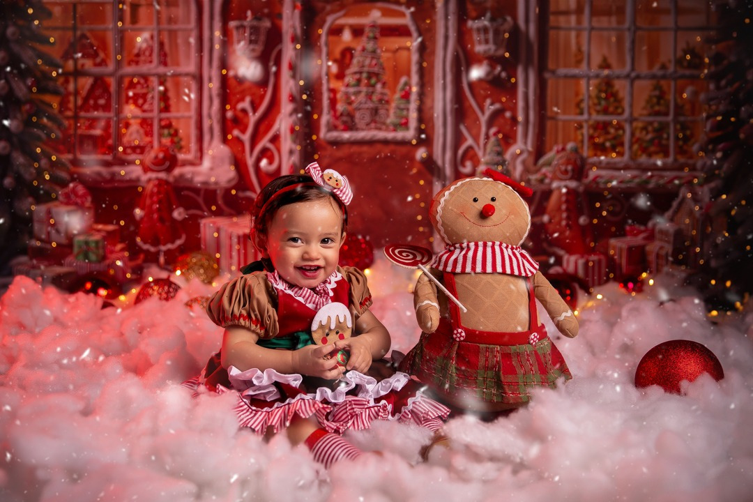 ensaio de natal infantil