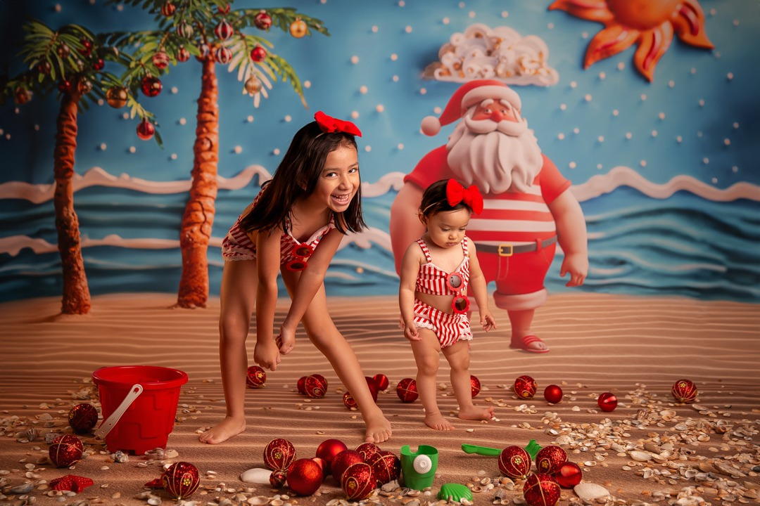ensaio de natal infantil