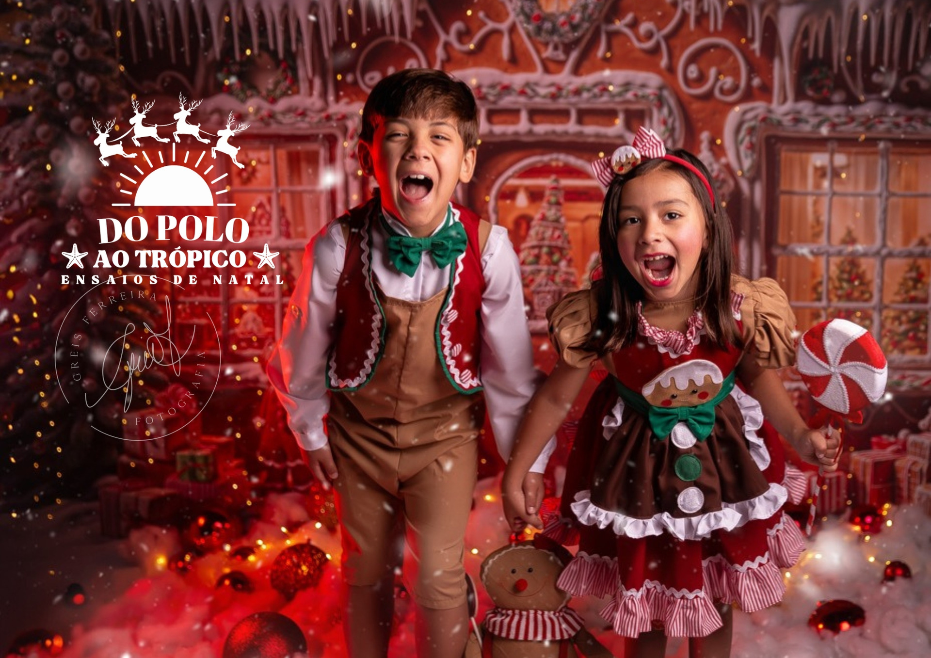 ensaio de natal infantil