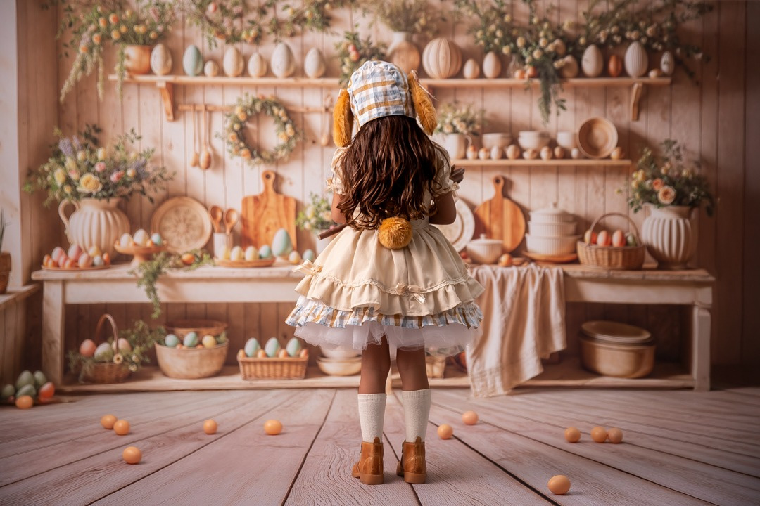 Ensaio de pascoa infantil