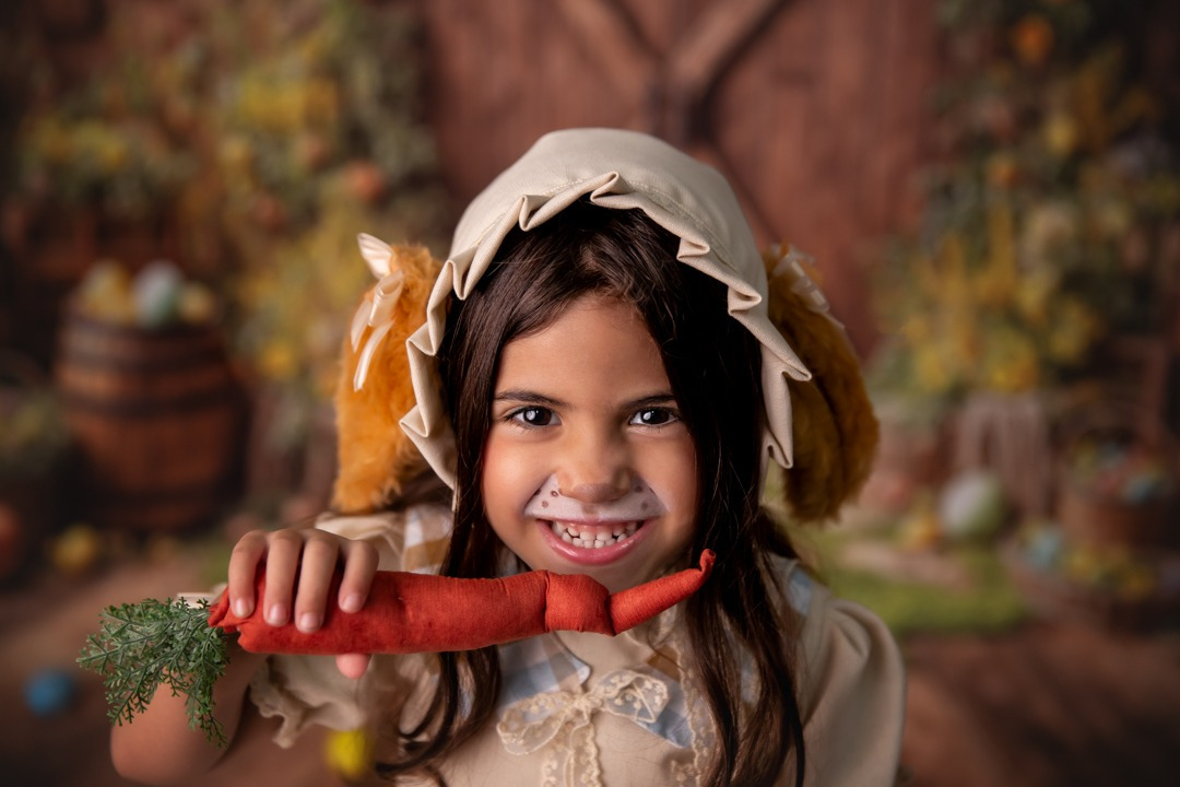 Ensaio de pascoa infantil