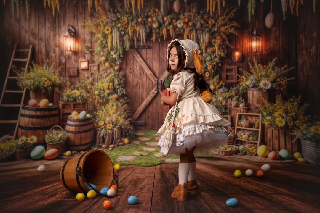 Ensaio de pascoa infantil