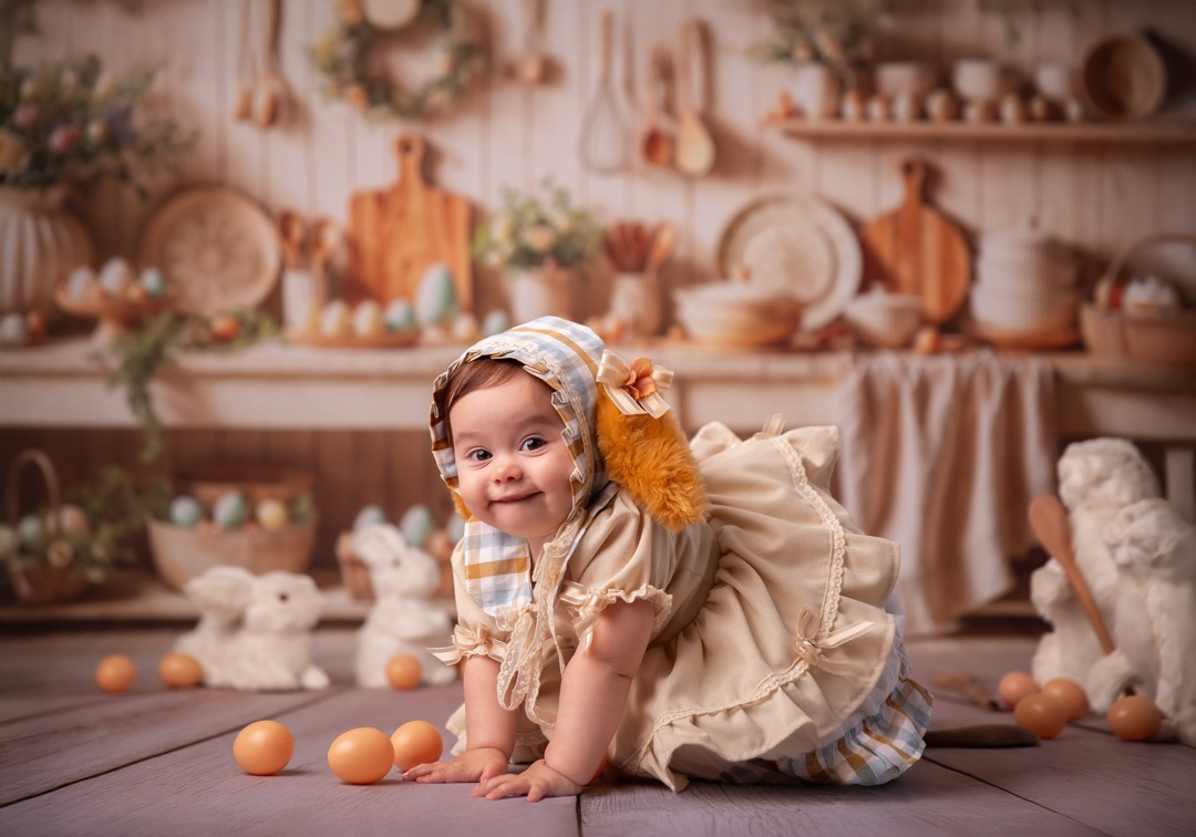 Ensaio de pascoa infantil