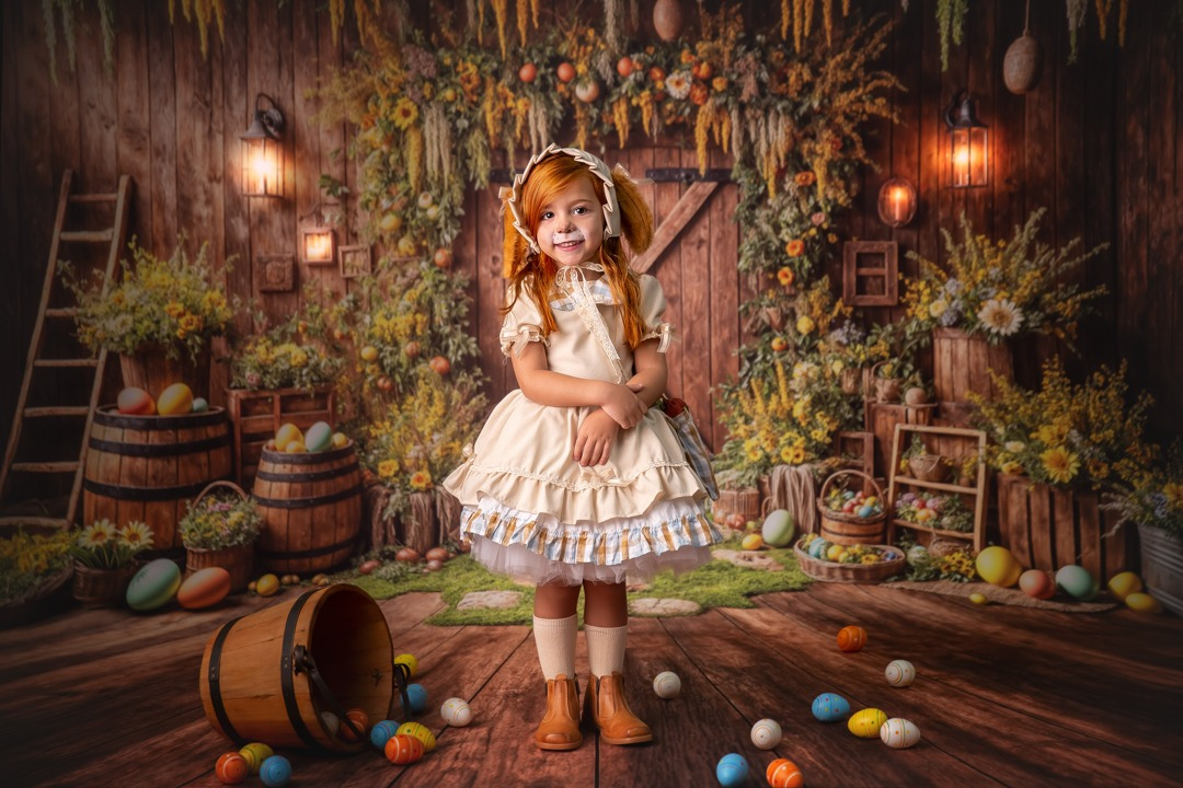 Ensaio de pascoa infantil