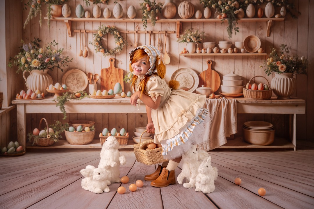 Ensaio de pascoa infantil