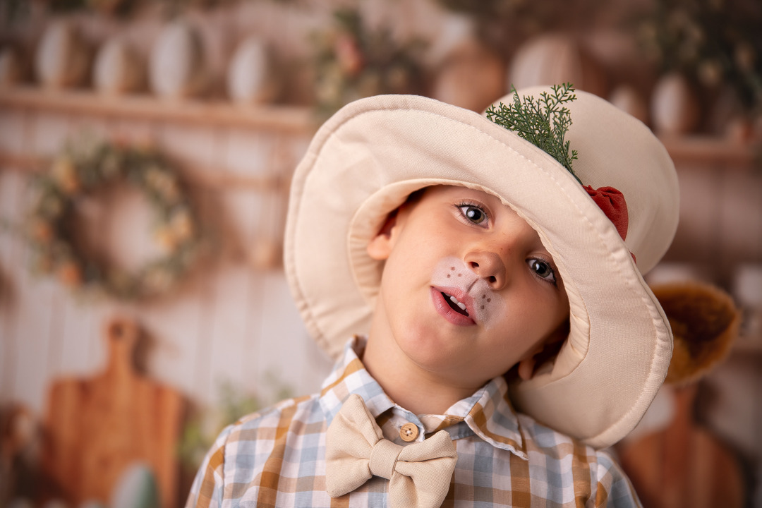 Ensaio de pascoa infantil
