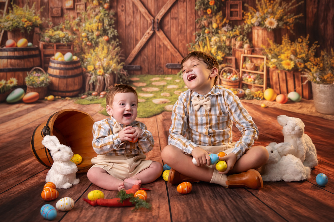 Ensaio de pascoa infantil