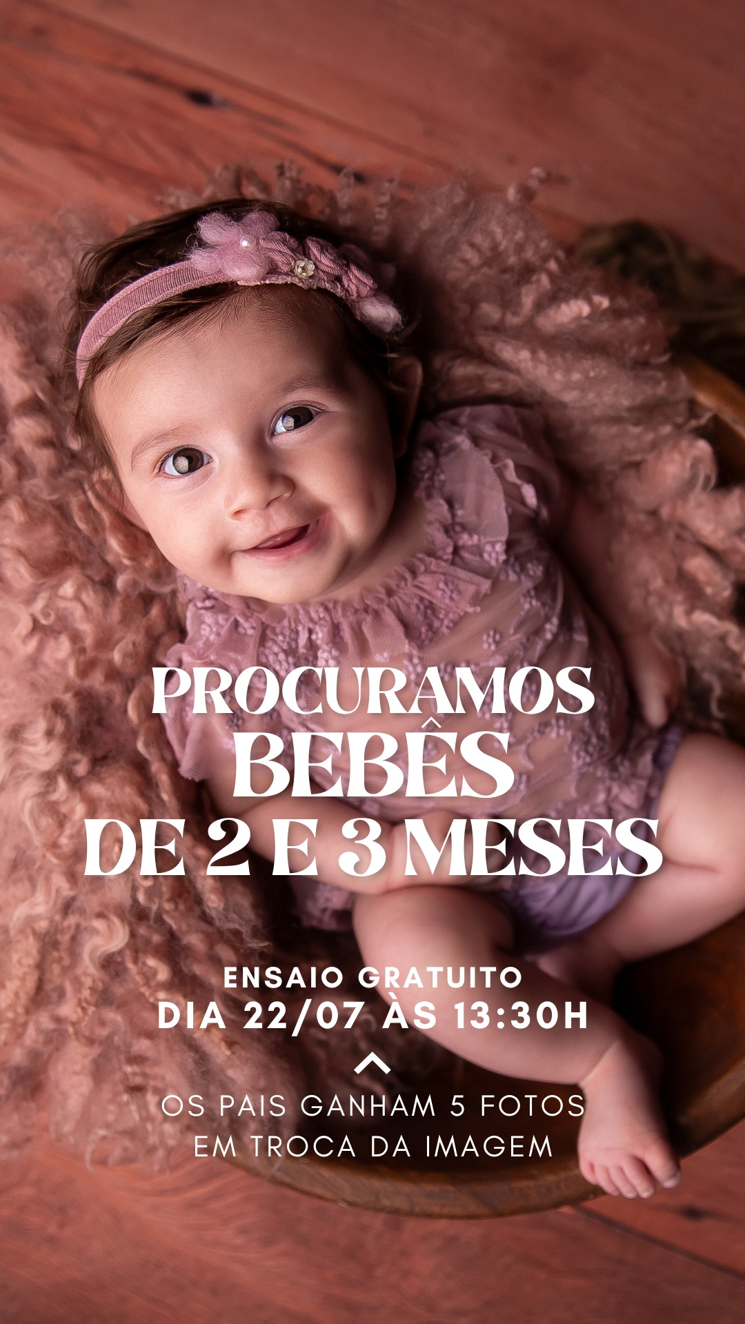 ensaio de natal infantil