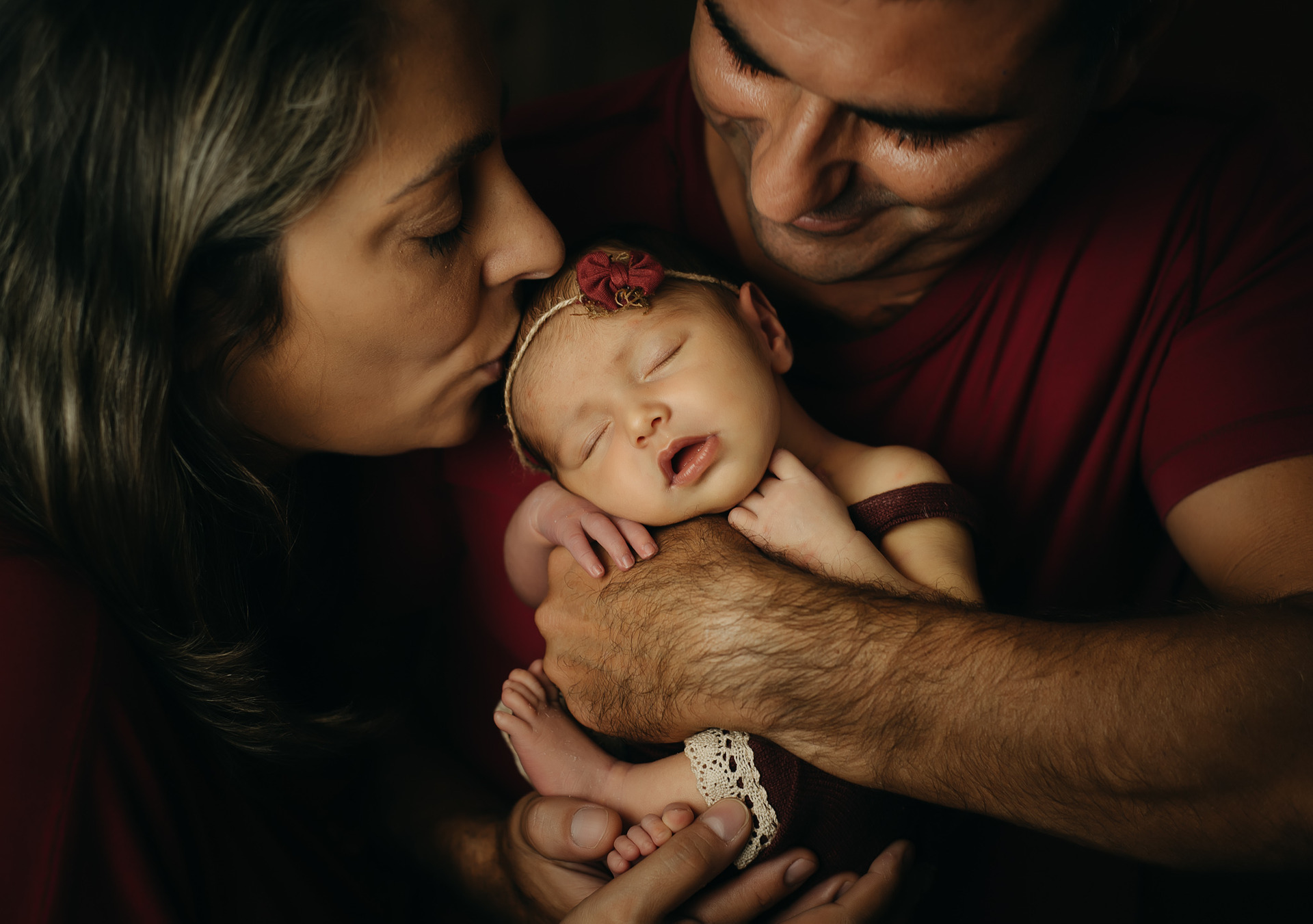 fotografia de família em Bento Gonçalves, recém-nascidos