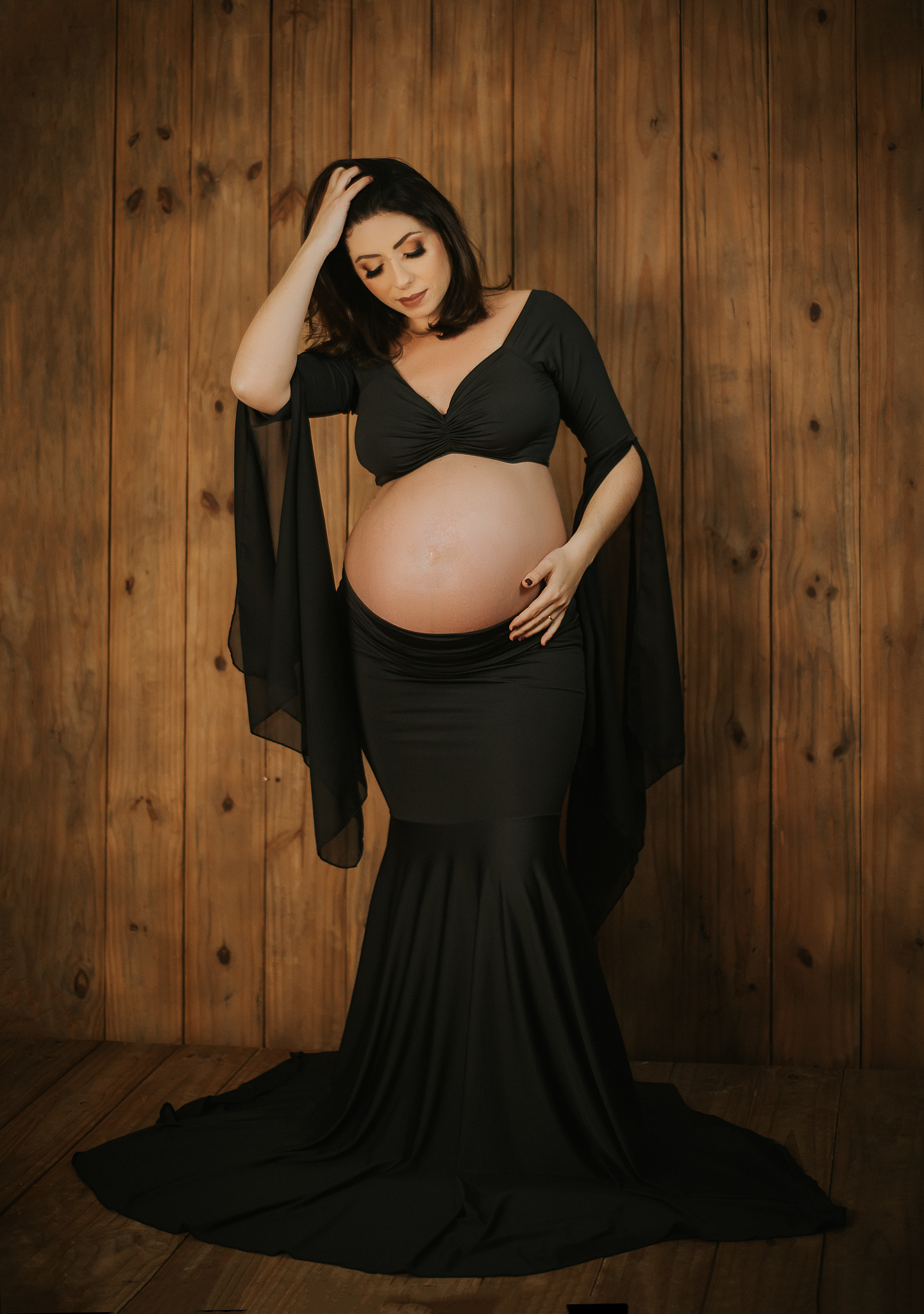 Inspiração em Caxias do Sul de estilo gestante Fotografia de barriga de grávida ao ar livre