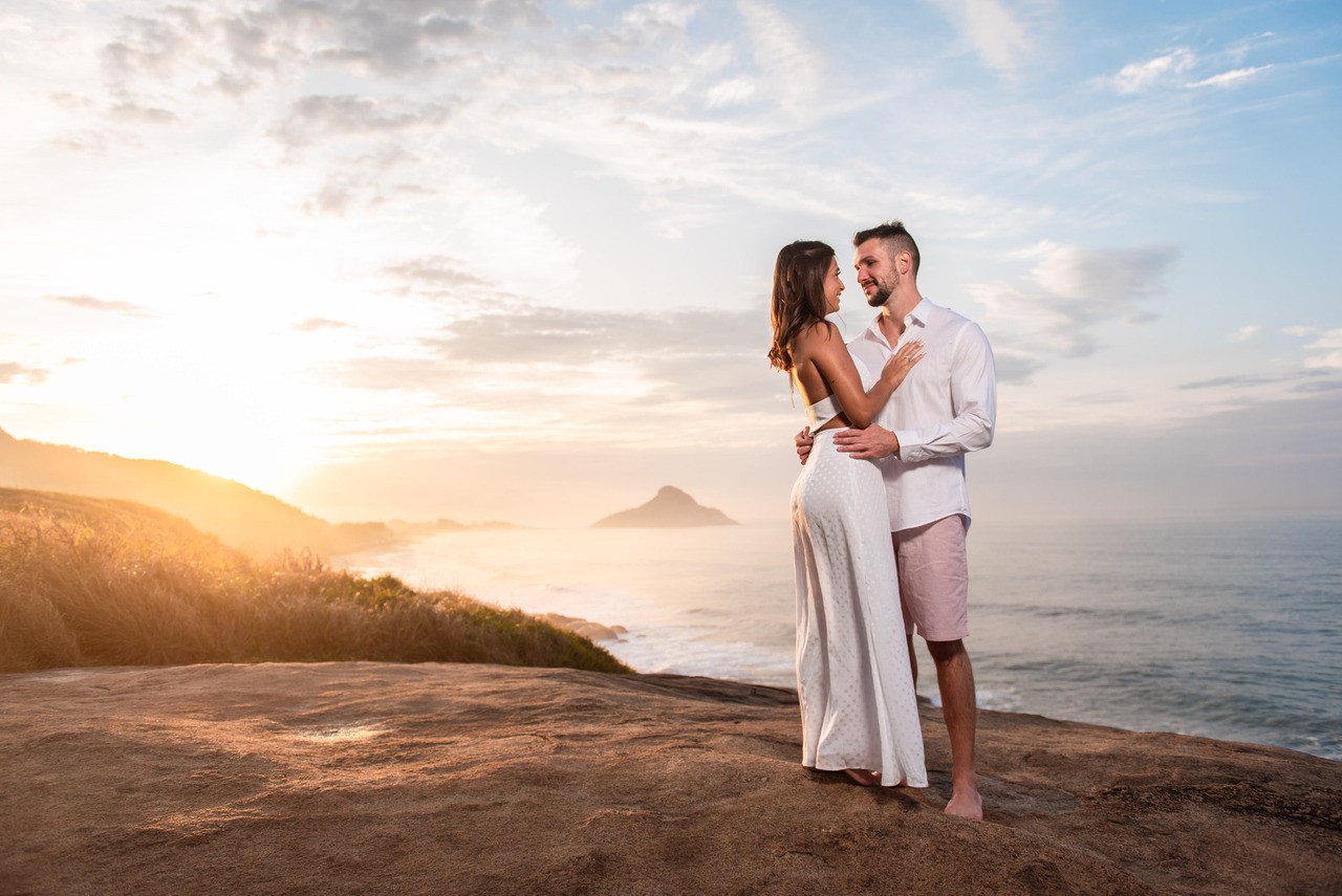 Ensaio pré-wedding praia do secreto rio de janeiro