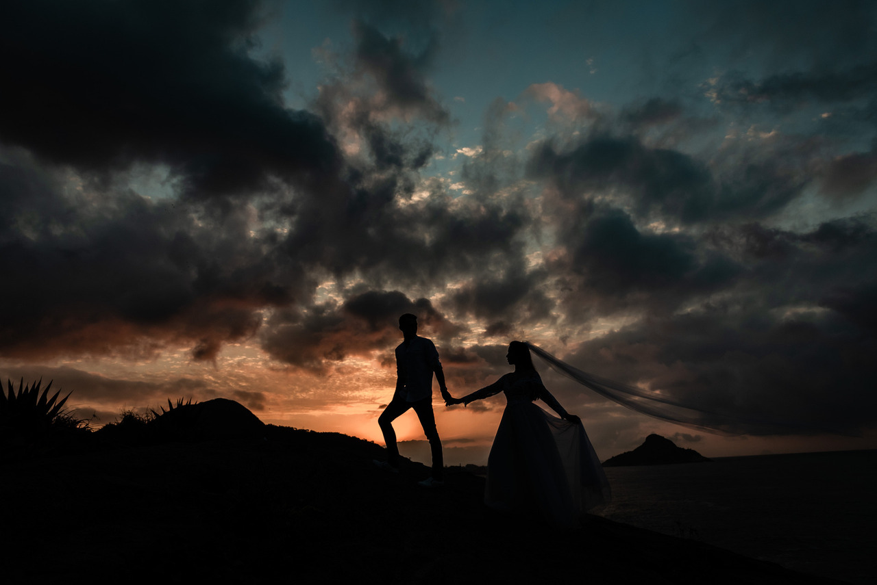 Ensaio pré-wedding praia do secreto rio de janeiro