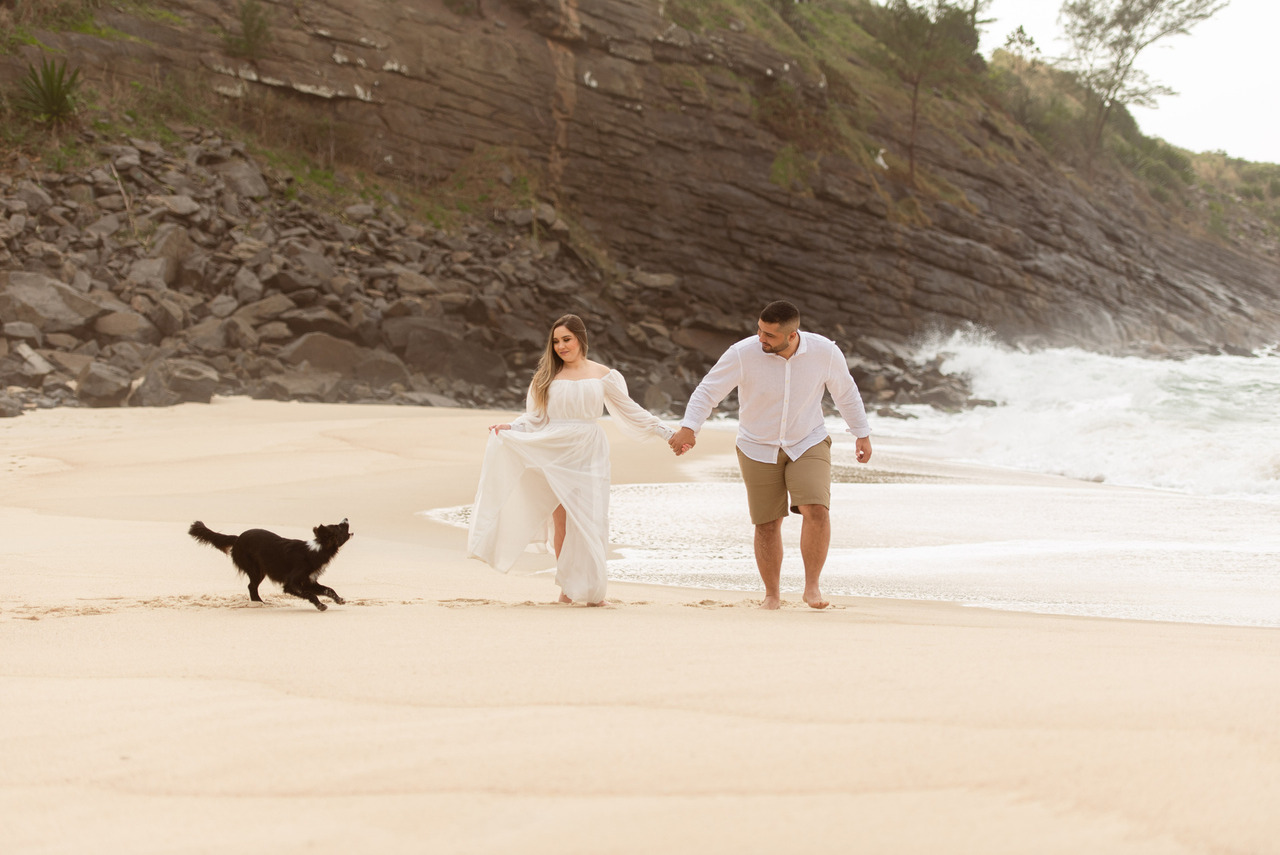 Ensaio pré-wedding prainha rj