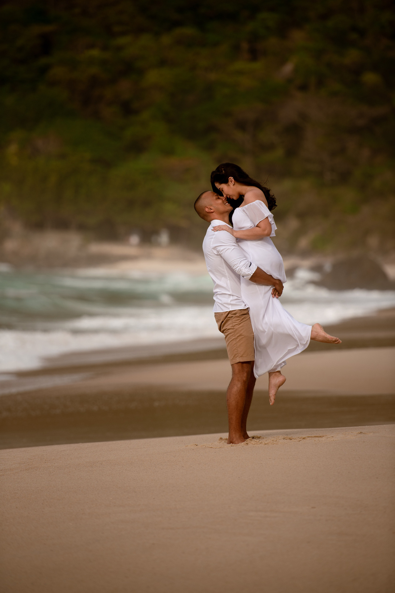 Ensaio pré-wedding prainha rj