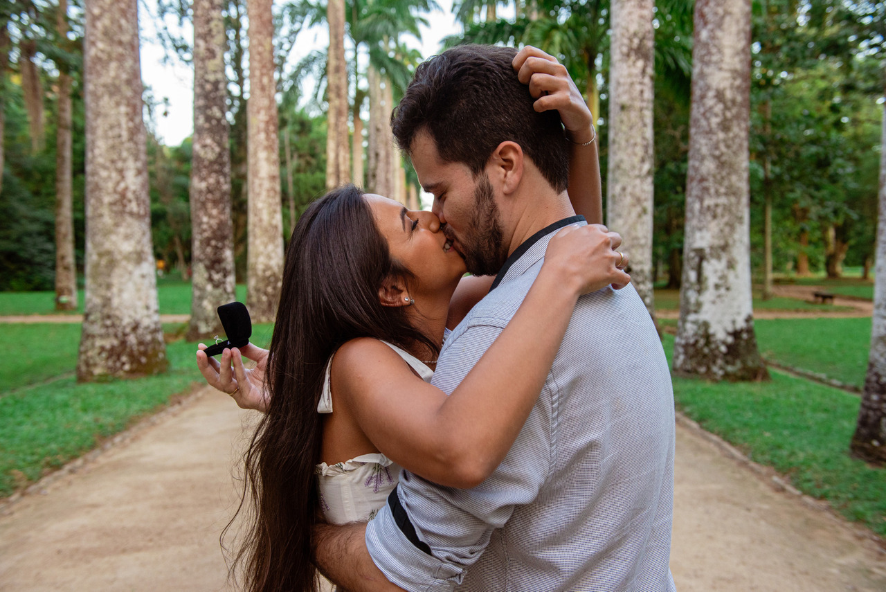 pedido de casamento Jardim Botânico RJ