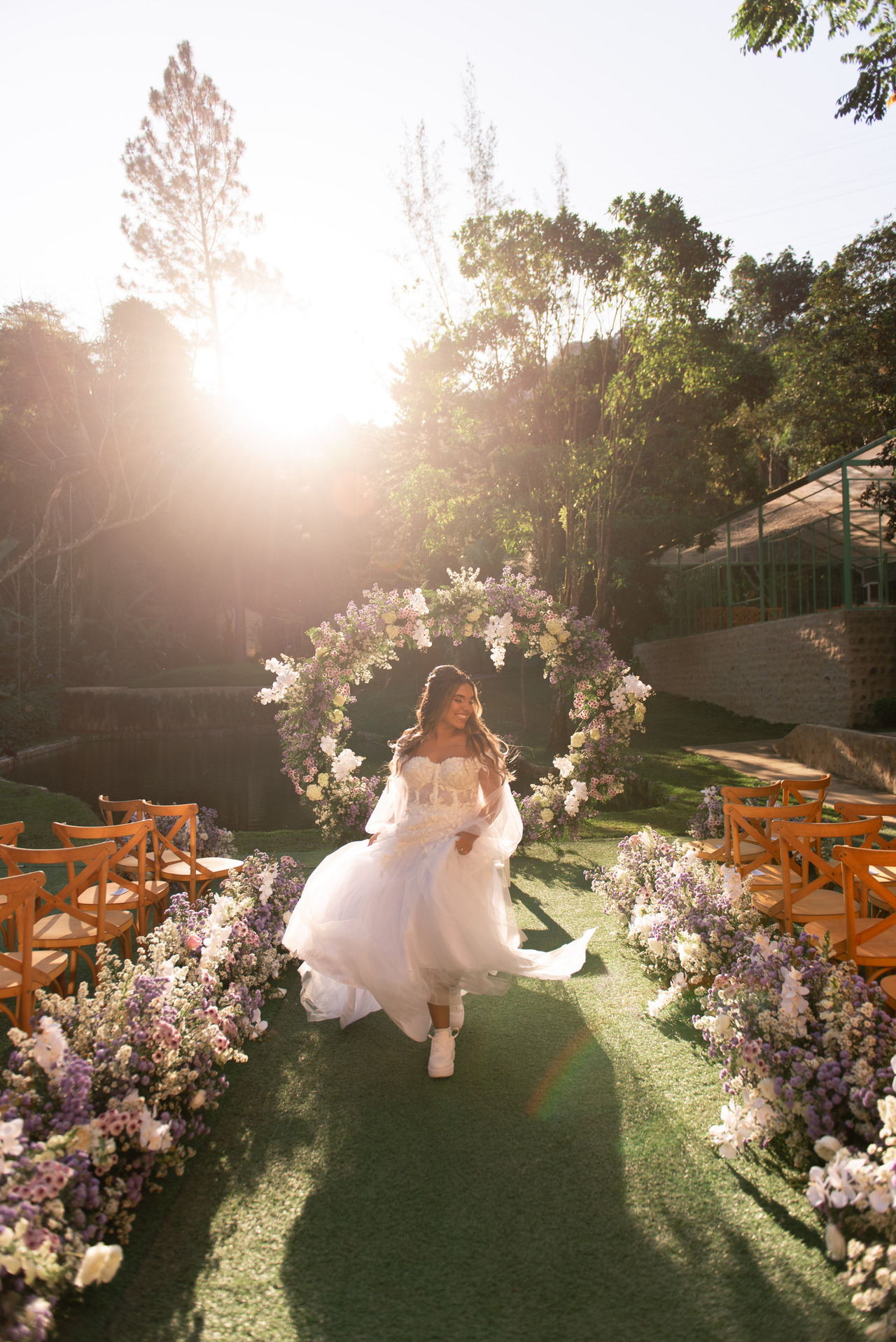 casamento lago enfesta