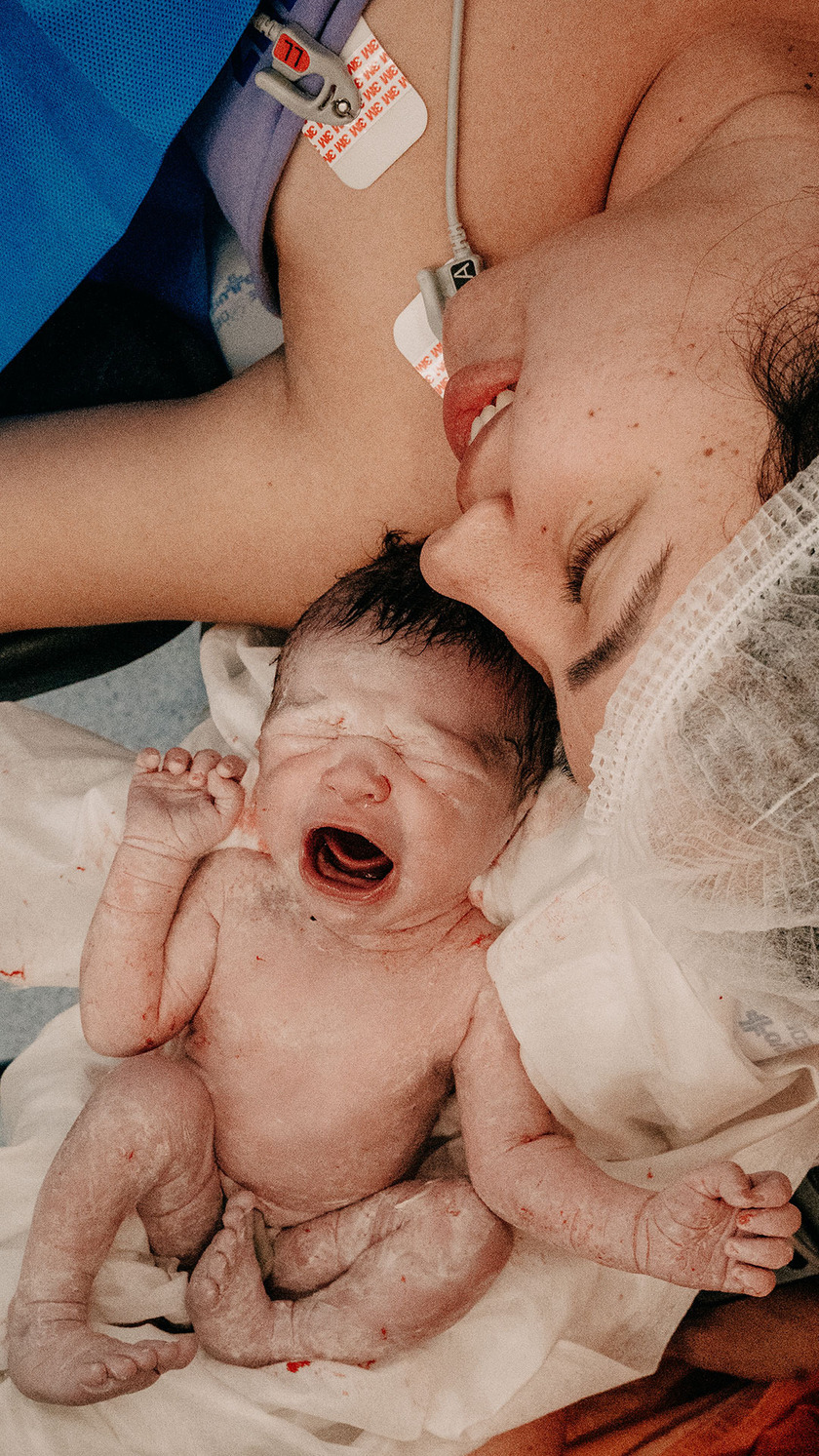 Primeiro encontro dos pais com o bebê