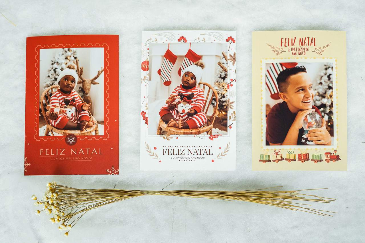 Cartão temático - imagem cedida pelo fornecedor