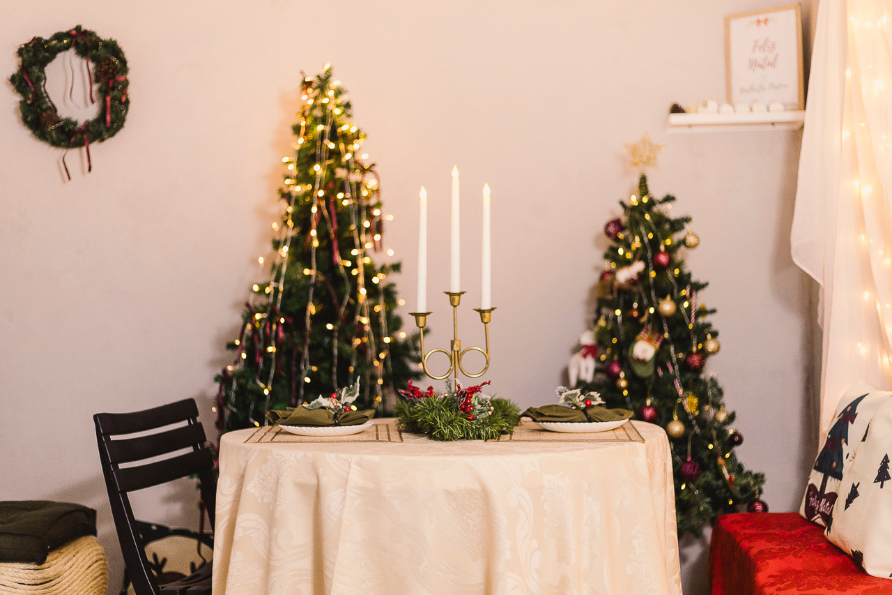 ensaio de natal em estúdio na cidade de São Bernardo do Campo