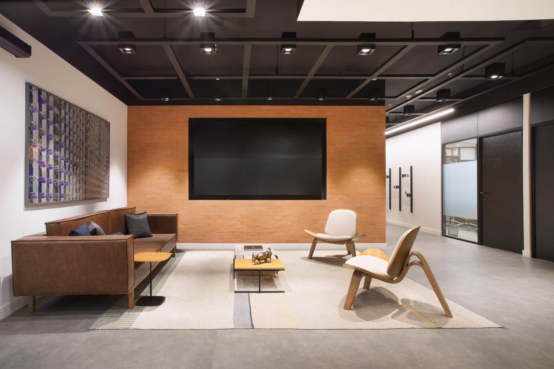 quadro para recepção - quadros decorativos para empresas