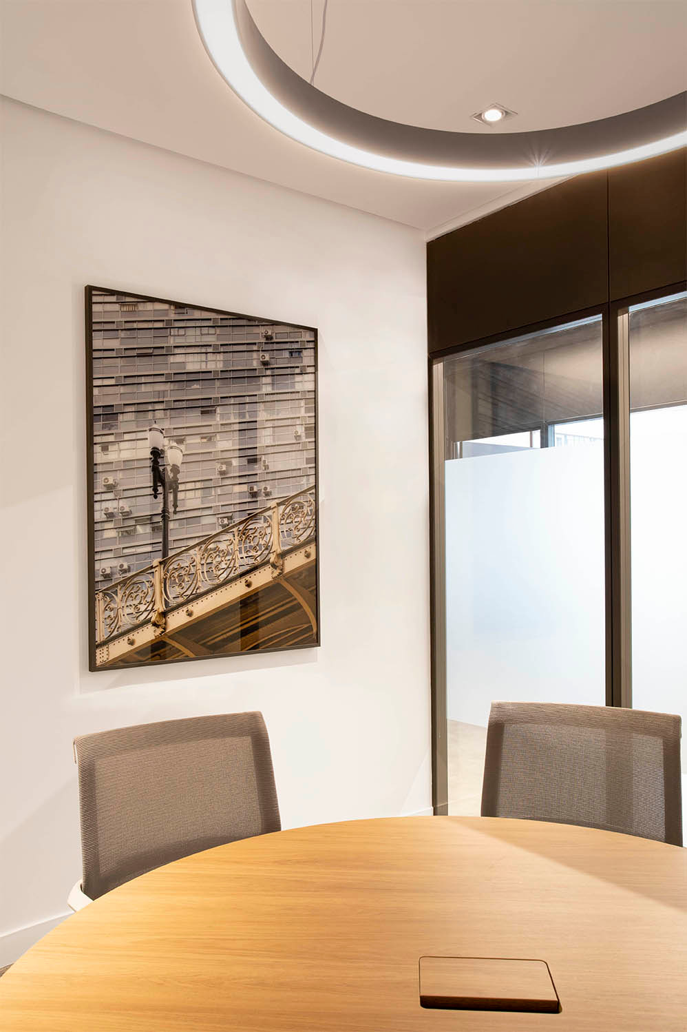 quadro fotografia arquitetura paulistana - quadros decorativos para empresas