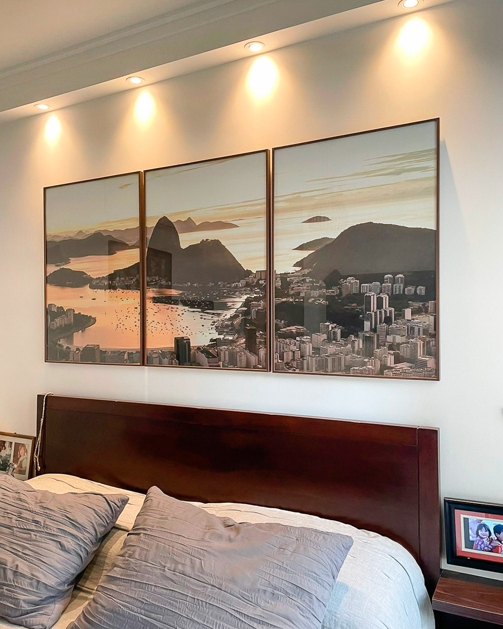 composição paisagem RJ para quartos - arquitetura residencial