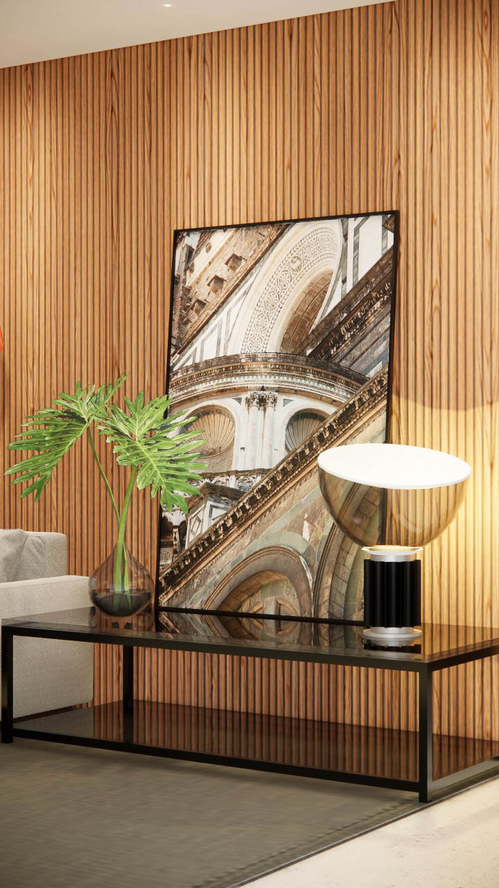 decorar com quadro apoiado - arquitetura residencial e decoração