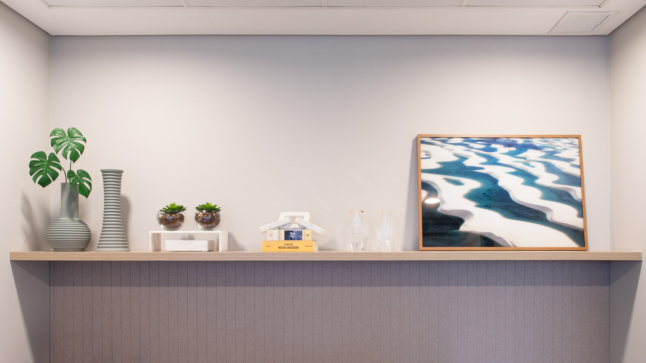 lencóis maranhenses para decorar office - produção de escritórios