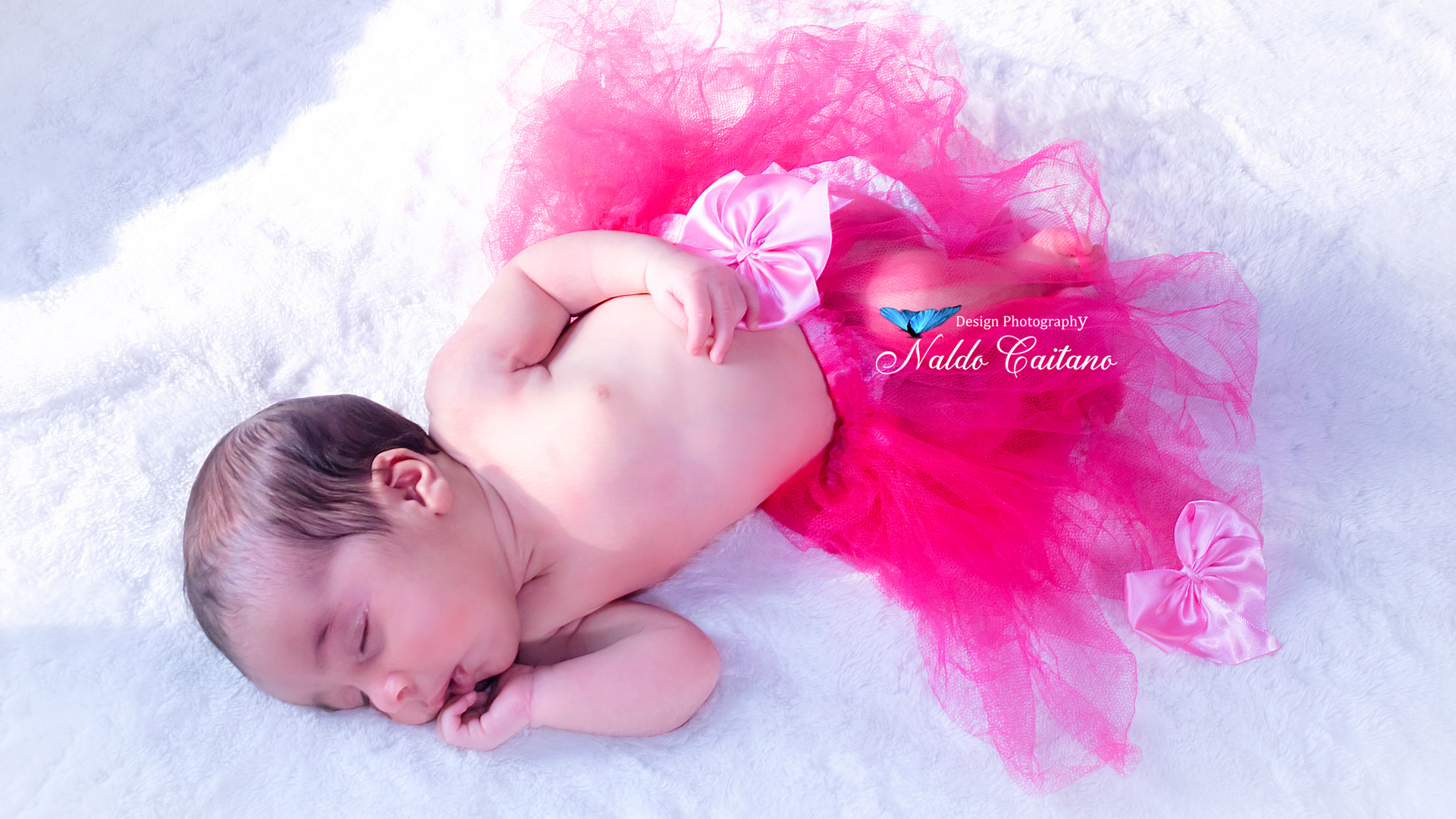 ensaio fotográfico newbron infantil fotógrafo Naldo Caitano em Praia Grande /SP