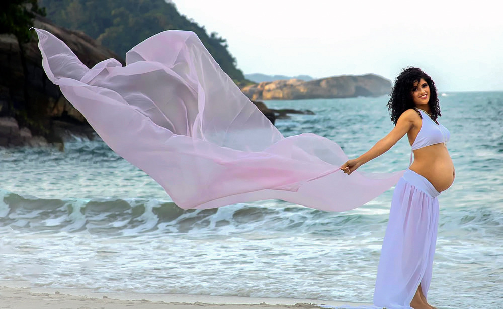 ensaio fotográfico gestante São Vicente /SP