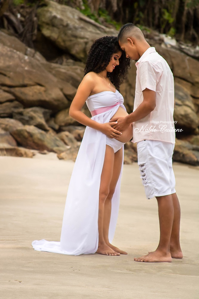 ensaio fotográfico gestante Naldo Caitano Mongaguá /SP