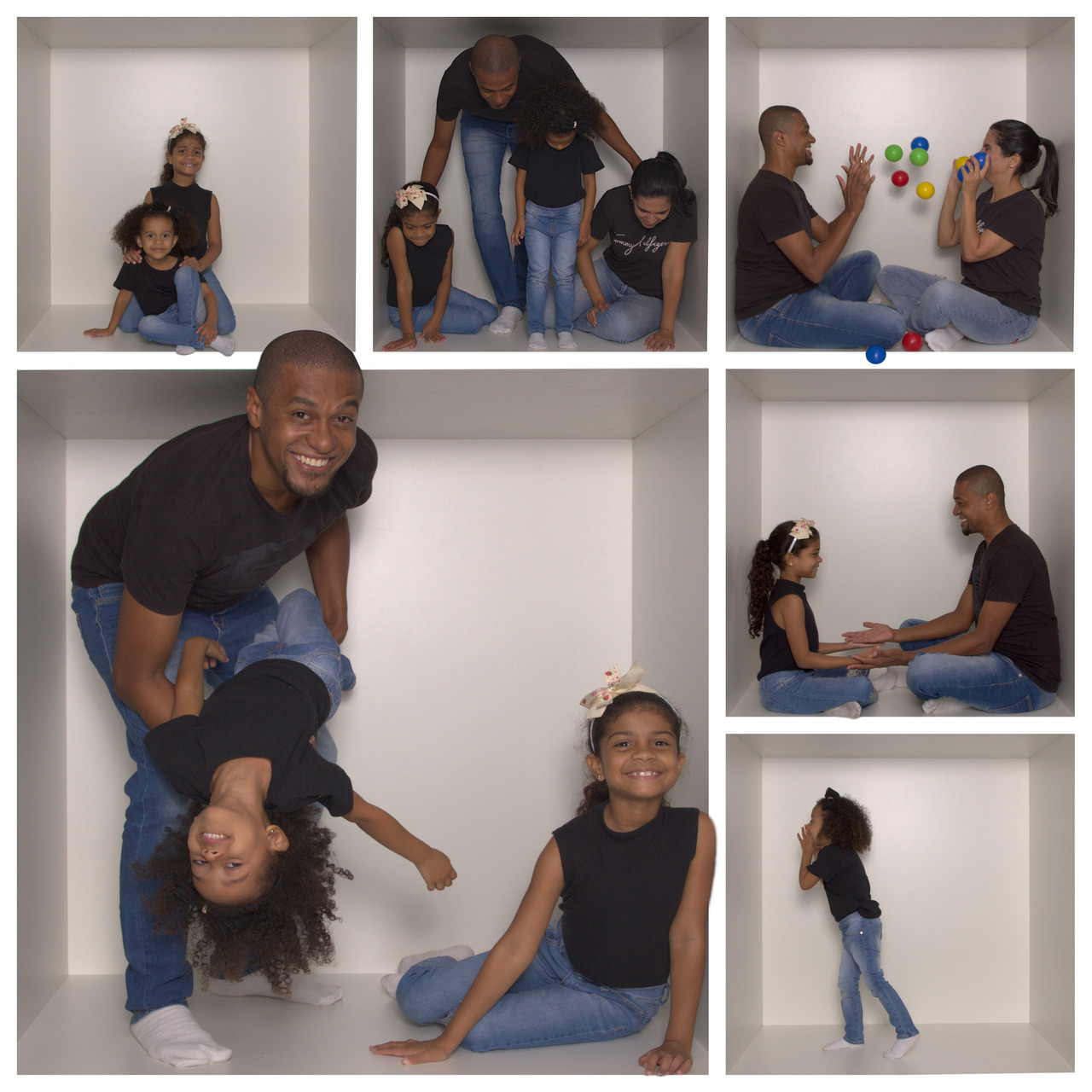 Ensaio famíla no Cubo