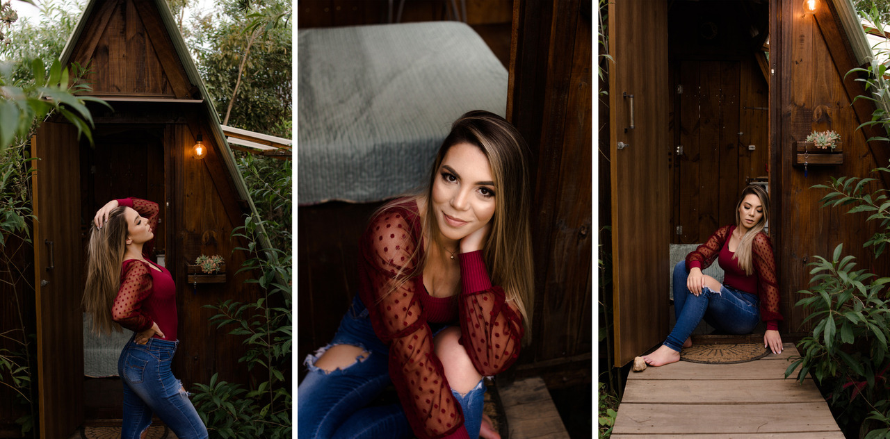 ensaio fotográfico feminino casual