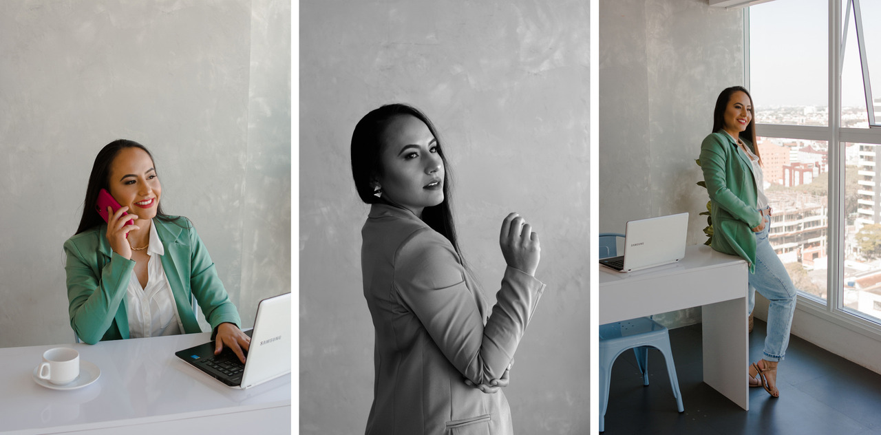 ensaio corporativo feminino
