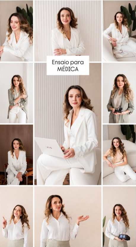 ensaio profissional médica