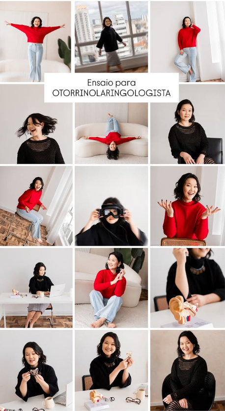 ensaio criativo médica