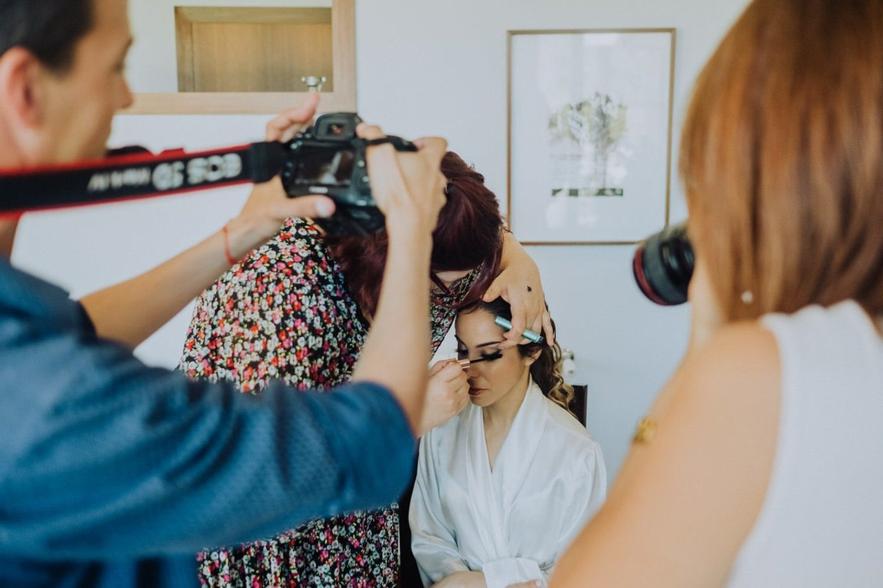 Bridal makeup