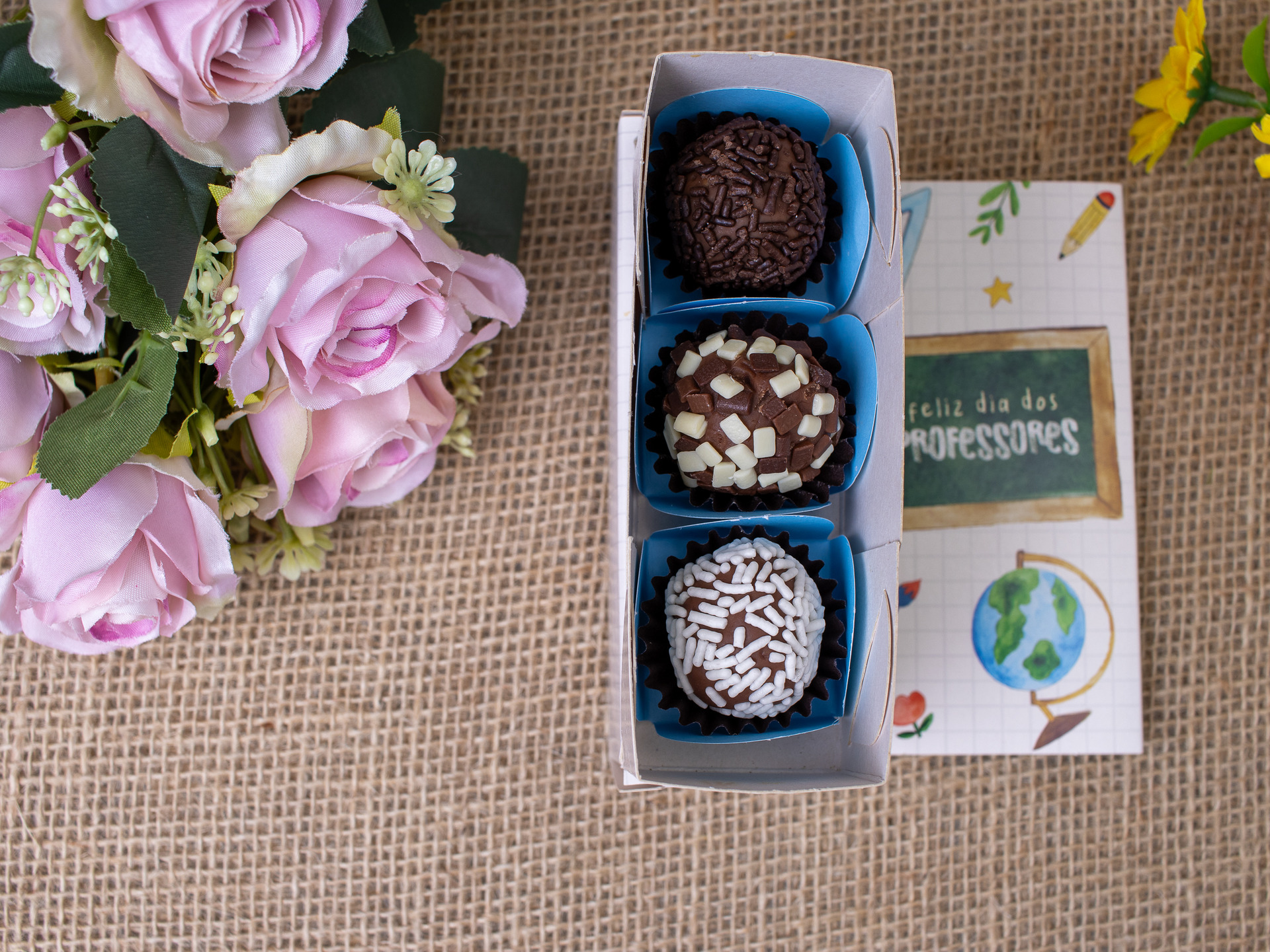 Kit brigadeiro 3 unidades