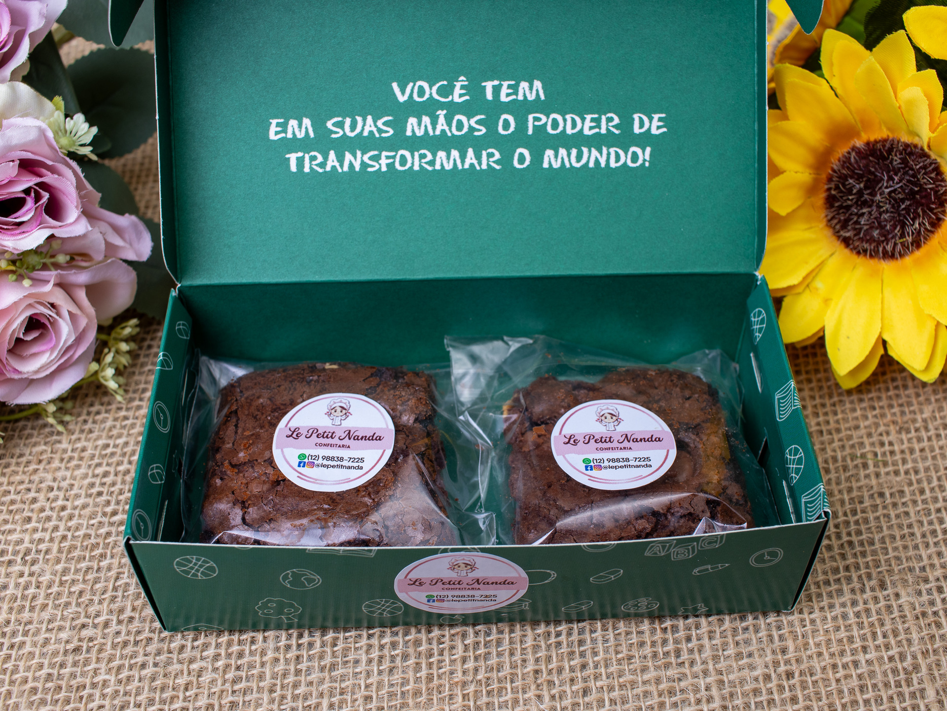 Kit brownie 2 unidades