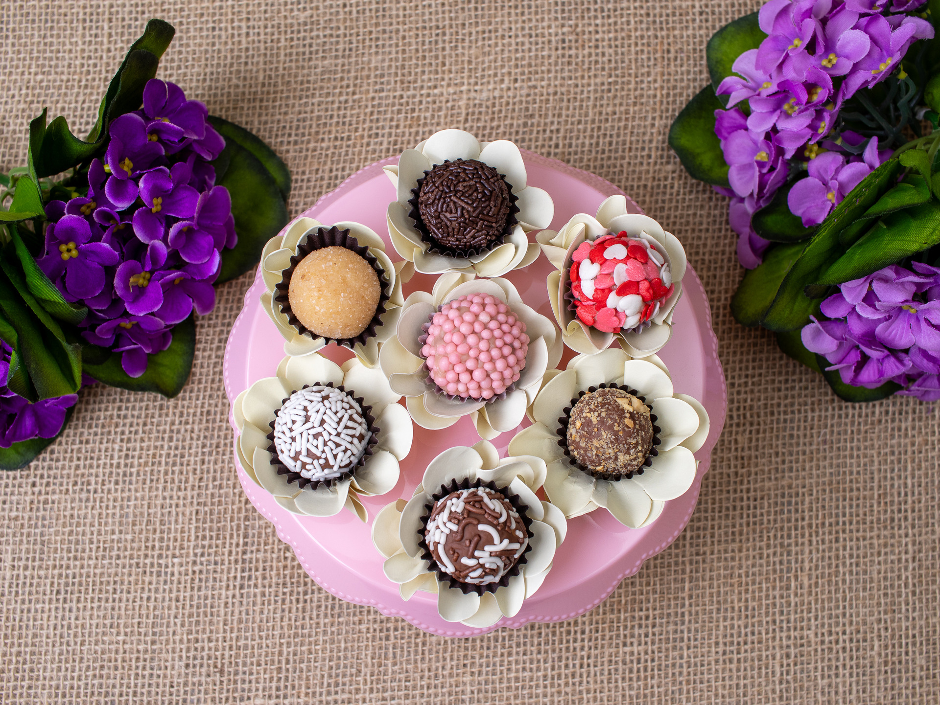 Kit brigadeiro 6 unidades