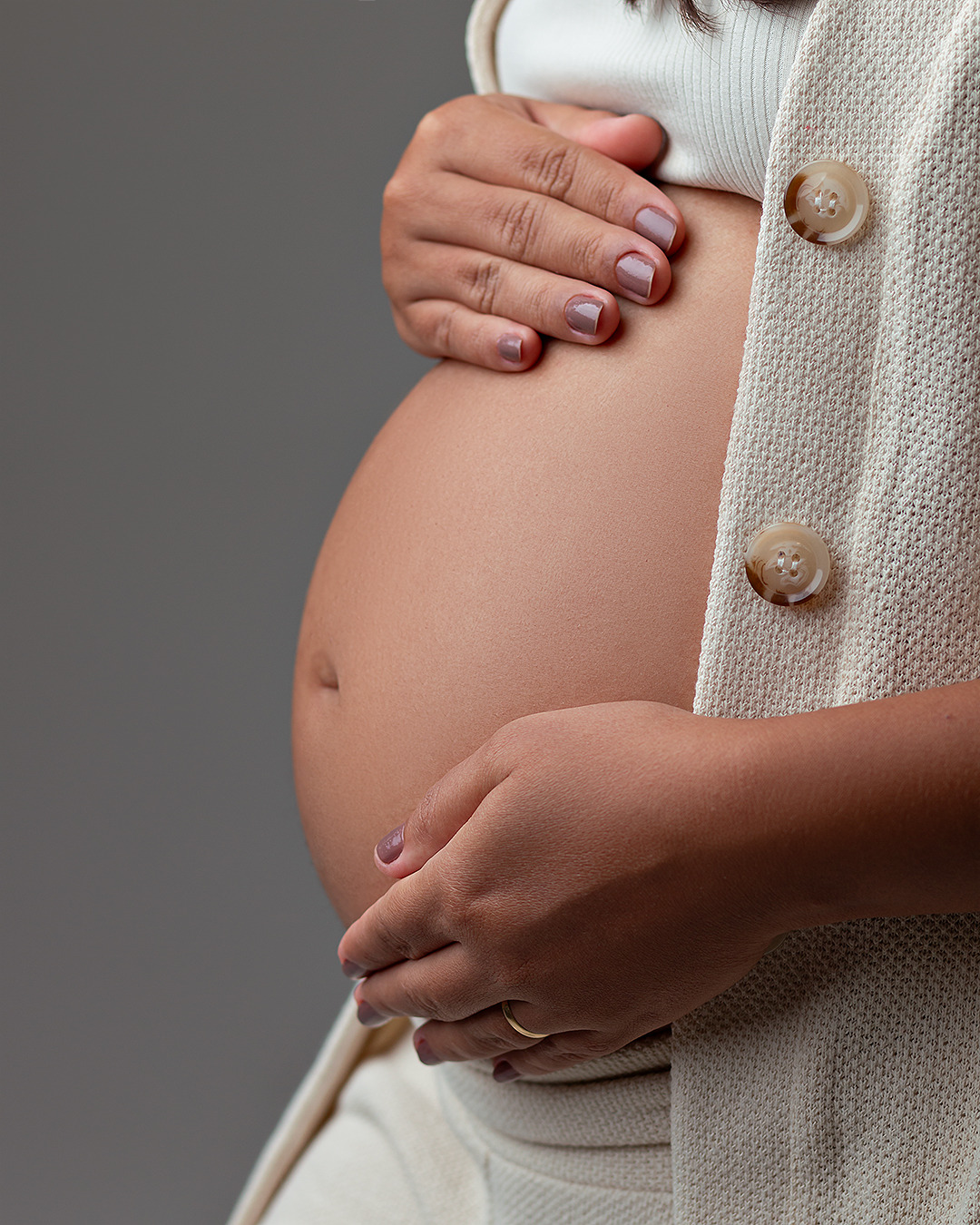 Ensaio gestante em estúdio em Natal RN