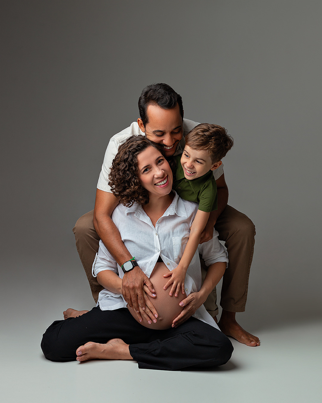 Ensaio gestante em estúdio em Natal RN