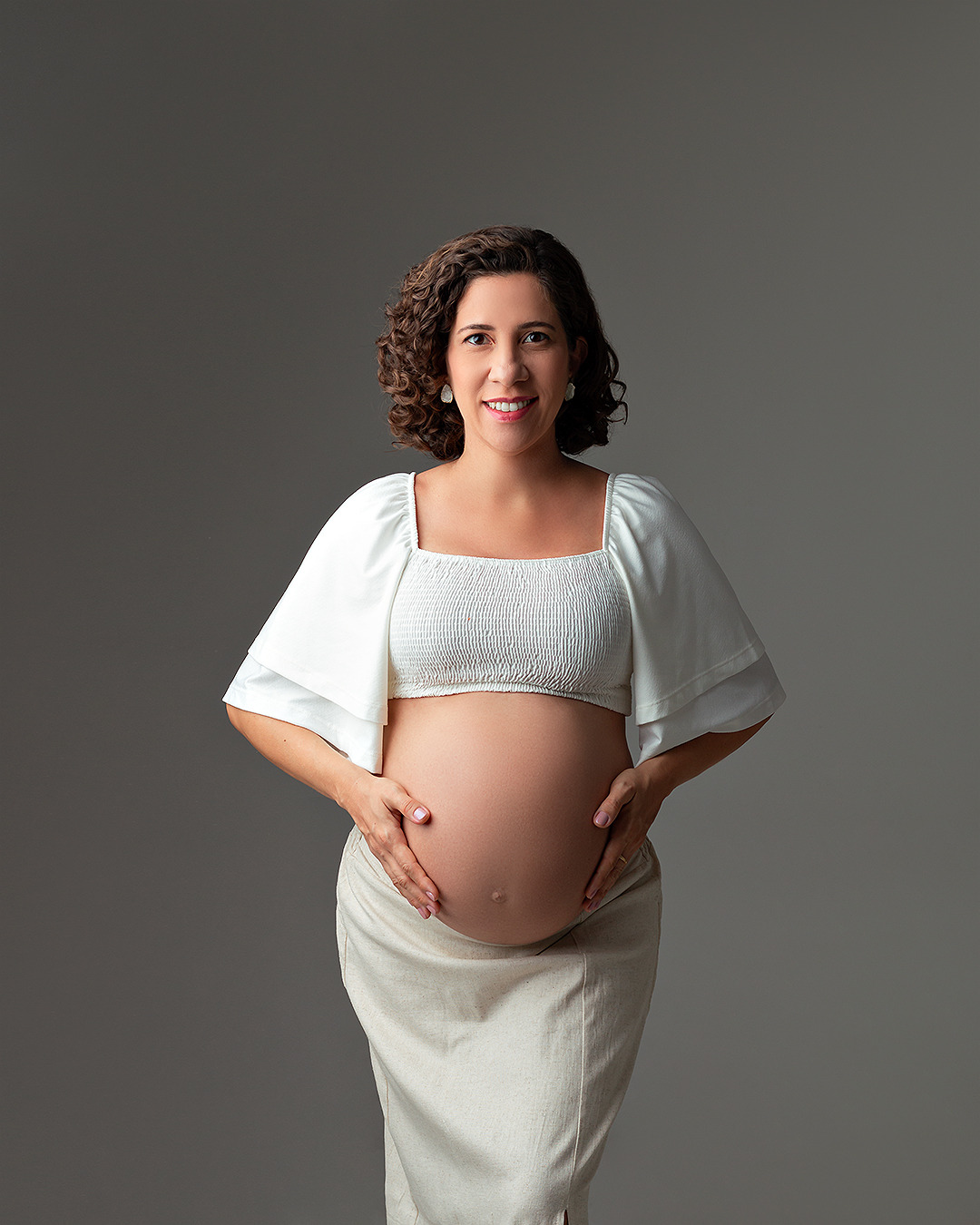 Ensaio gestante em estúdio em Natal RN