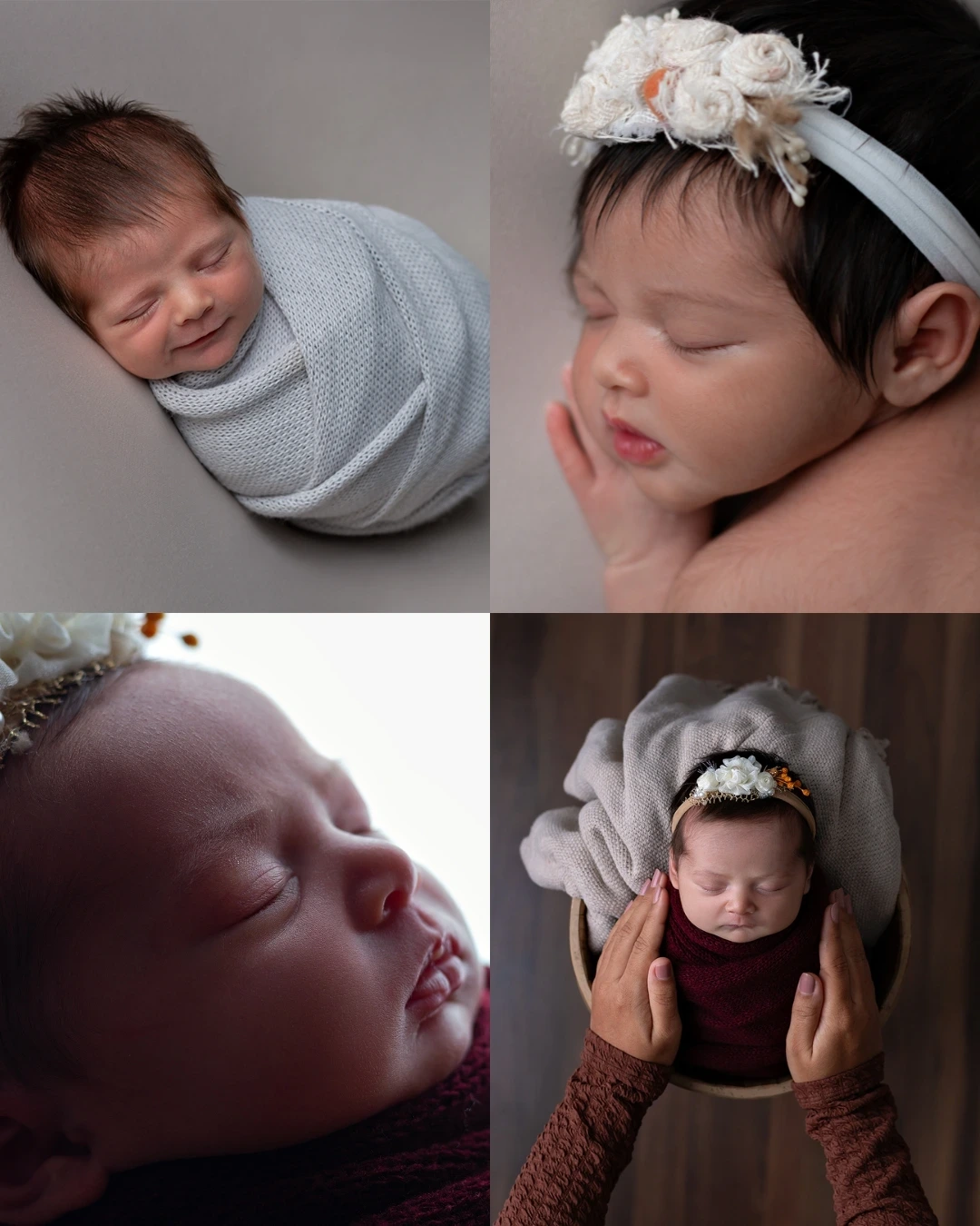 Fotografia de recém-nascido com acessórios em Natal RN