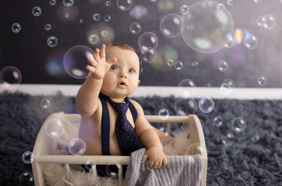 Foto de bebê recem nascido em SP