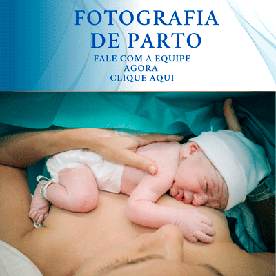 Opções de vários trabalhos de fotografia para o nascimento de seu filho.